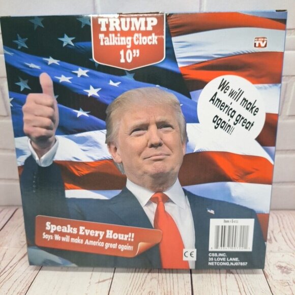 ASTV President Donald Trump Talking Clock! Let's Make America Great Agai… - Picture 5 of 6